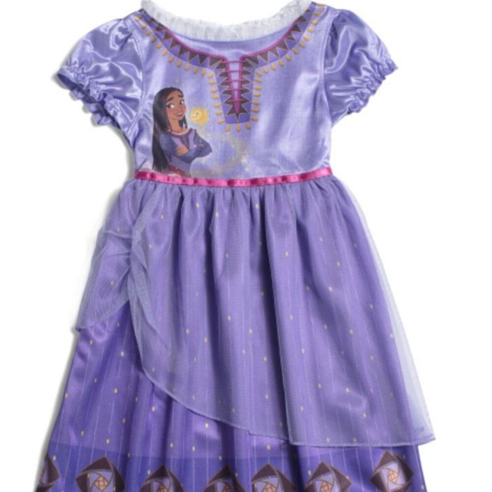 NWT Disney WISH Toddler Girls Sleep Gown - Picture 1 of 6